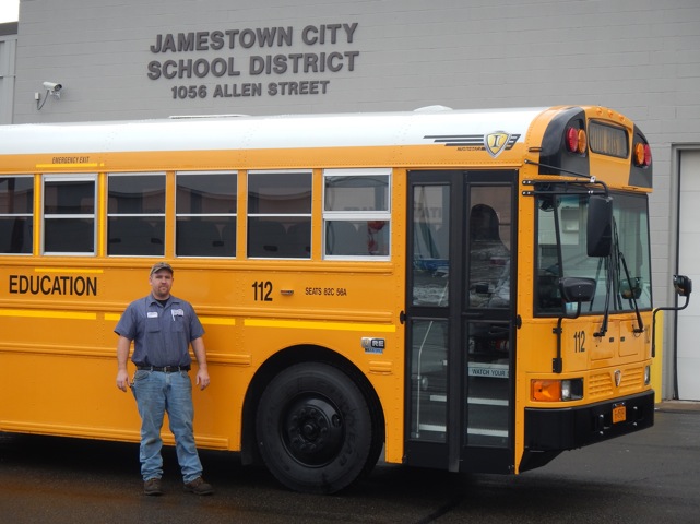 Jamestown City School District Adds New, Clean Diesel Bus to Fleet with