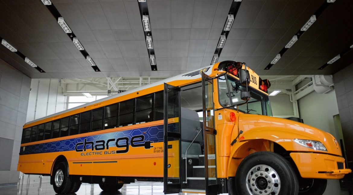 IC Bus Unveils all electric concept school bus: the Charg-E — Leonard ...